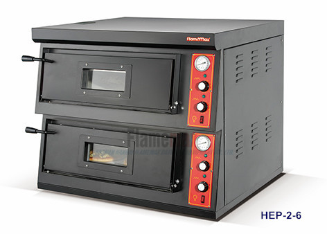 HGP-2-6 双层燃气比萨烤箱