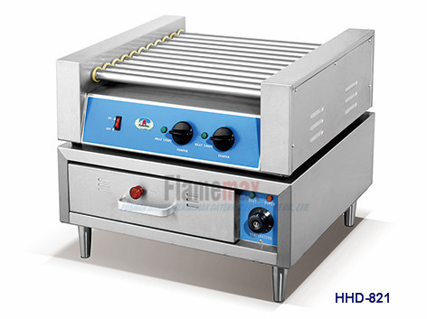 HHD-821 11路辗热狗格栅&amp;小圆面包取暖器