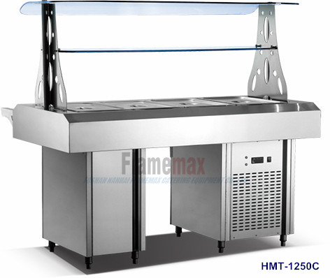 HMT-900C 2 -平底锅自助餐冰箱