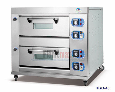 HGO-40气体烘烤烤箱(2甲板4盘子)