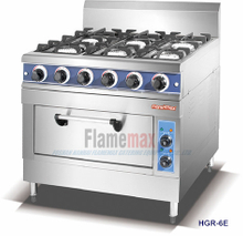 HGR-4E 4燃烧器燃气范围与电烤箱